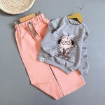 بلوز شلوار کتان بگ دختر پاپیون