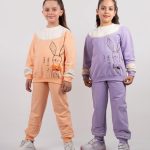 بلوز شلوار تیکه دوزی خرگوش