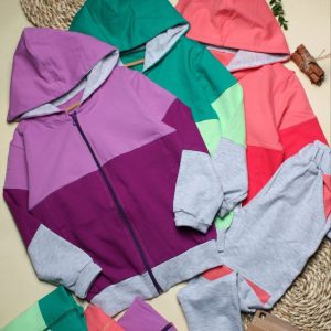 سویشرت شلوار پرچمی دخترانه