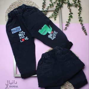 شلوار نیل مام استایل دایناسور