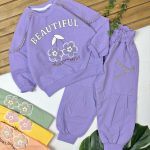 بلوز شلوار گل برجسته دانتل