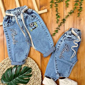 شلوار جین پنبه اسپرت پاندا