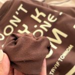 بلوز شلوار کتان طرح چشم پشت چاپ