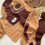 بلوز شلوار تیکه دوری خرس