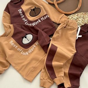 بلوز شلوار تیکه دوری خرس