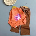 بلوز شلوار بگ‌ کتان کورومی