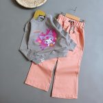 بلوز شلوار بگ‌ کتان کورومی