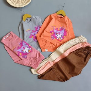 بلوز شلوار بگ کتان کورومی