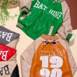 کاپشن چرم بیسبالی مطابق با وارداتی