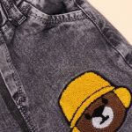 شلوار جین خرس کلاه