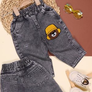 شلوار جین خرس کلاه