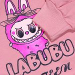 بلوز تک لبوبو پشت چاپ نگینی