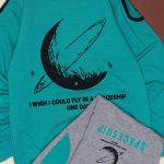 بلوز شلوار نوار دوزی پشت چاپ