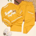 بلوز شلوار تیکه دوزی دوخت قلب