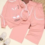 بلوز شلوار آستین دوخت پاپیون