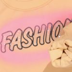 بلوز تک پشت چاپ fashion