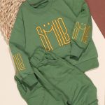 بلوز شلوار آستین گلدوزی SMILE