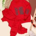 بلوز شلوار آستین گلدوزی SMILE