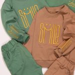 بلوز شلوار آستین گلدوزی SMILE