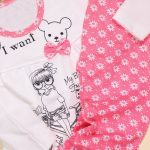 بلوز شلوار دخترانه دوچرخه