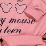 بلوز تک پشت چاپ میکی نگینی