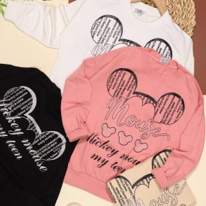 بلوز تک پشت چاپ میکی نگینی