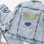 کت شلوار جین گلدوزی Chevrolet