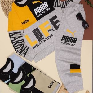 بلوز شلوار تیکه دوزی پوما