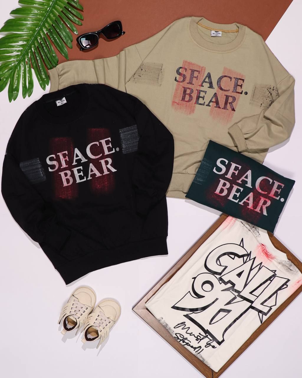 بلوز تک دورس پشت چاپ SFACE