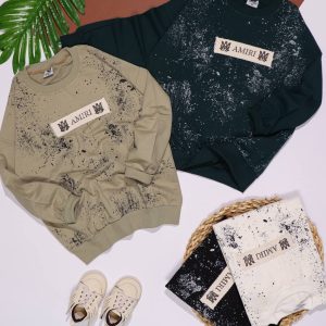 بلوز تک دورس پشت چاپ AMIRI