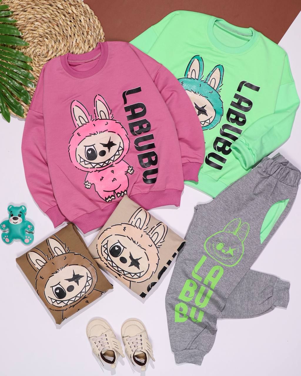 بلوز شلوار دخترانه لبوبو (زیر فی)