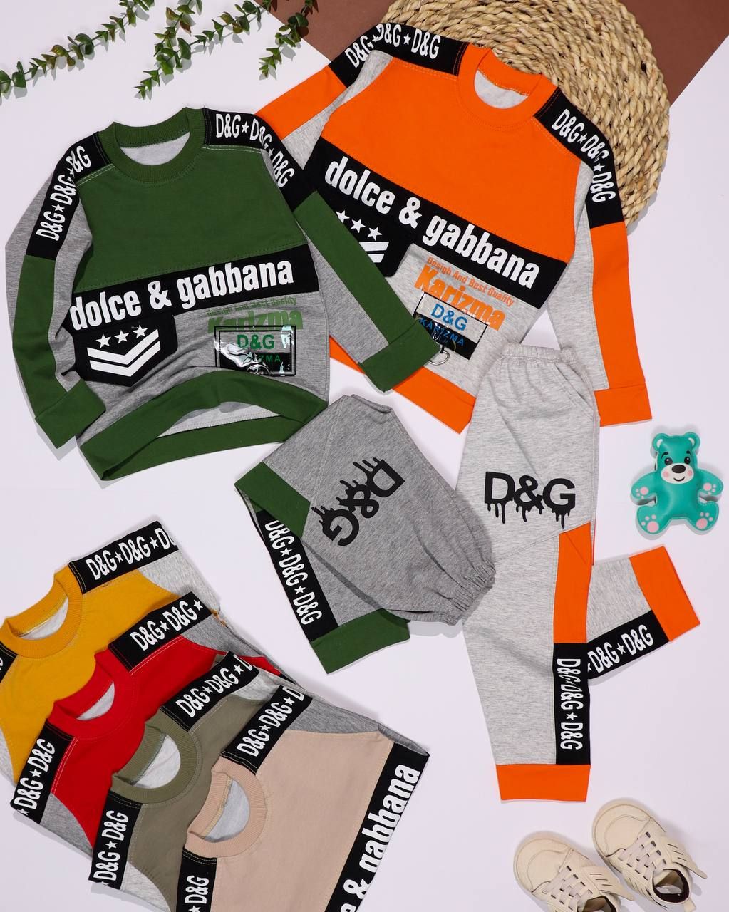 بلوز شلوار طرح دی ان جی