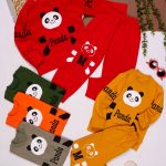 بلوز شلوار پاندا جیب دار