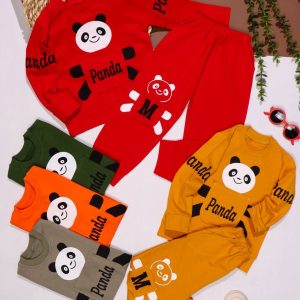 بلوز شلوار پاندا جیب دار