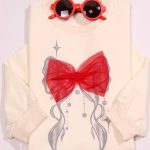 بلوز تک پاپیون دار (زیرفی)