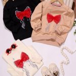 بلوز تک پاپیون دار (زیرفی)