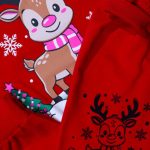 بلوز شلوار یلدایی طرح گوزن