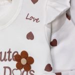 بلوز شلوار دخترانه تک گل