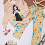 بلوز شلوار دختر عینکی