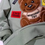 بلوز شلوار تیکه گلدوزی خرس