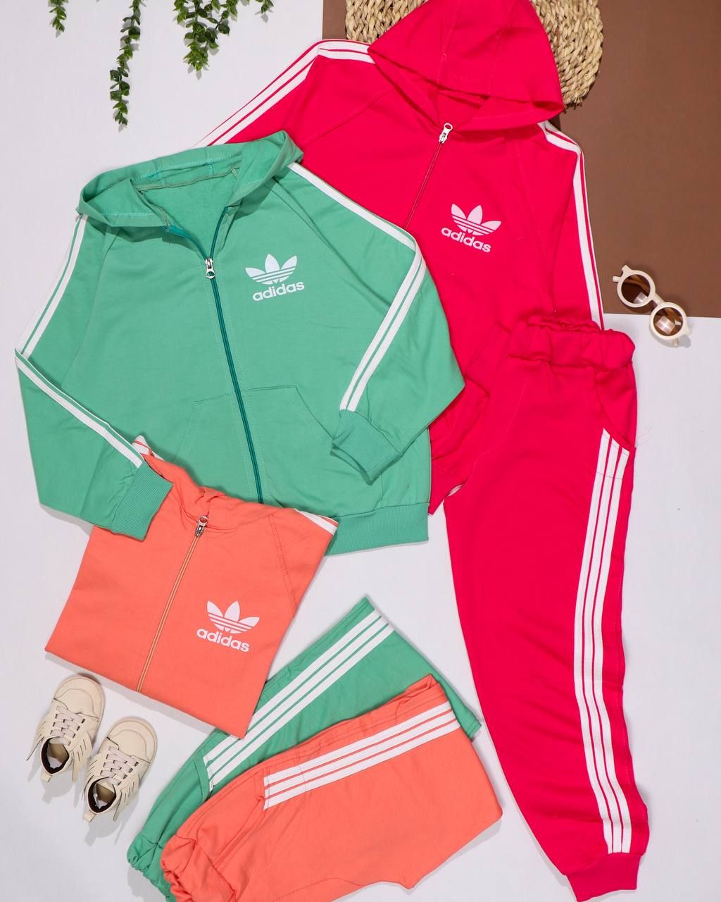 سیوشرت شلوار آدیداس دخترانه