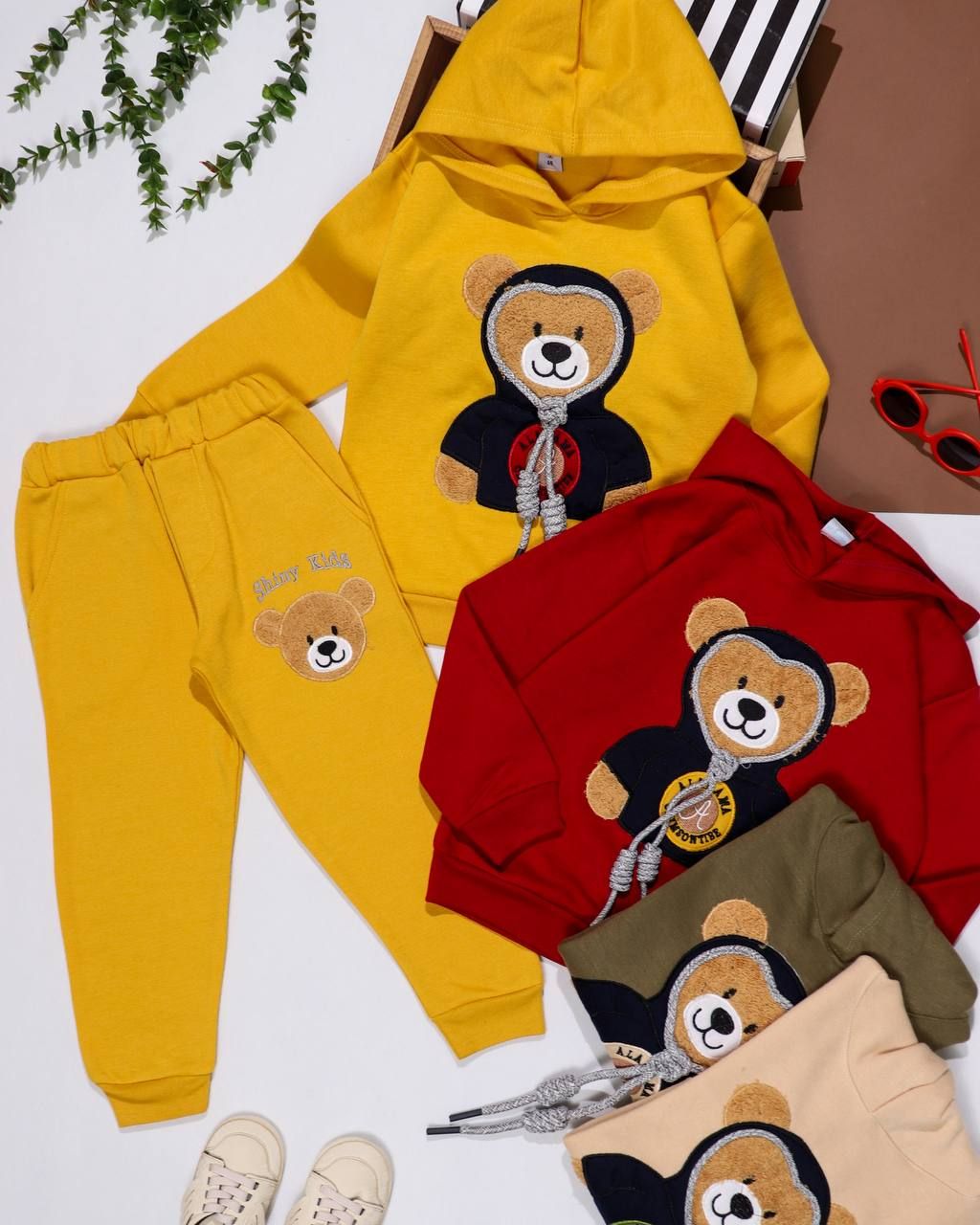 هودی شلوار خرس بند دار