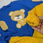 بلوز شلوار گلدوزی سر آرنج