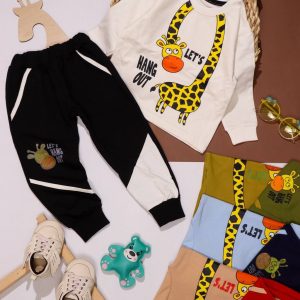 بلوز شلوار زرافه