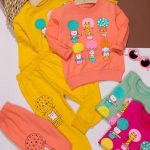 بلوز شلوار دخترانه بالن