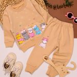 بلوز شلوار گربه و‌قلب