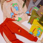 بلوز شلوار طرح روباه