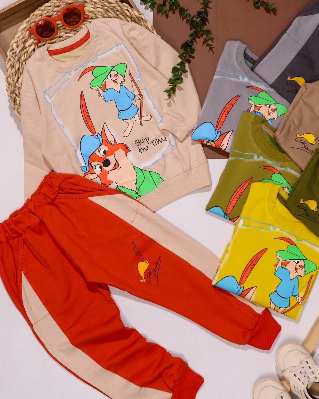 بلوز شلوار طرح روباه