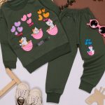 بلوز شلوار دخترانه بادکنک قلب