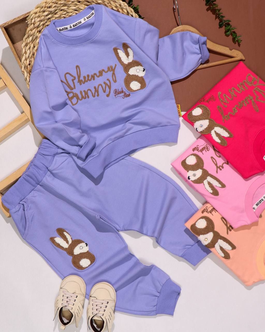 بلوز شلوار خرگوش بافتنی